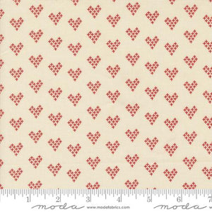 Love in Porcelain Red by Sweetwater for Moda Fabrics