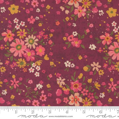 Sagewood Rosemary in Rose Wine for Sagewood by Crystal manning for Moda