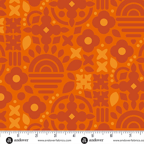 This & That in Fox for Sun Print 2025 by Alison Glass for Andover Fabrics