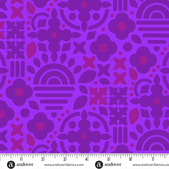 This & That in Urchin for Sun Print 2025 by Alison Glass for Andover Fabrics