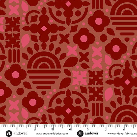 This & That in Owl for Sun Print 2025 by Alison Glass for Andover Fabrics