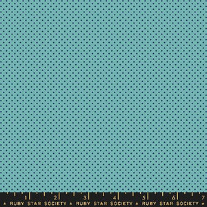 Mini Dot in Turquoise for Ooh Lucky Lucky by Alexia Marchelle Abegg of Ruby Star Socity for Moda Fabrics