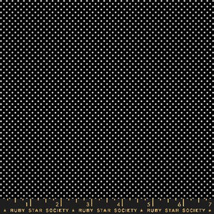 Mini Dot in Black for Ooh Lucky Lucky by Alexia Marchelle Abegg of Ruby Star Socity for Moda Fabrics