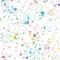 Splatter in Rainbow from Gradients Euphoria by Moda Fabrics