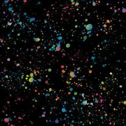 Splatter in Midnight from Gradients Euphoria by Moda Fabrics