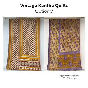 Vintage Kantha Quilts