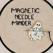 Halloween Ghost Enamel Needle Minder for Embroidery & Cross-Stitching