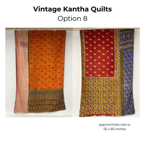 Vintage Kantha Quilts