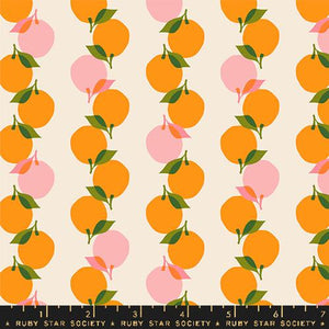 Stacked Up in Orange from Juicy by Melody Miller of Ruby Star Society for Moda Fabrics