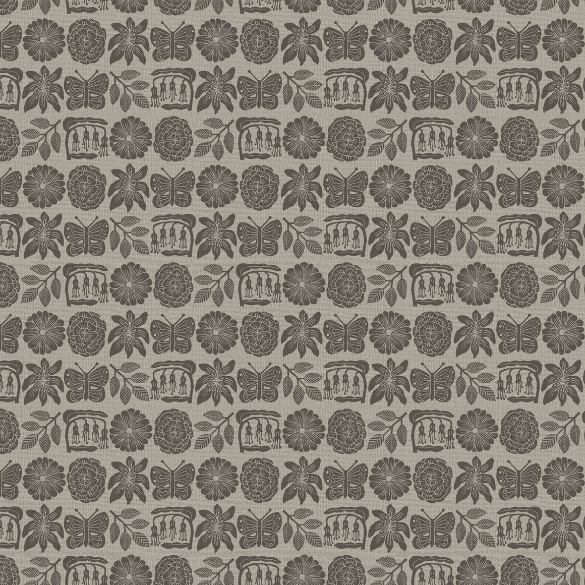 Folktale in Taupe for Folktale for FIGO Fabrics