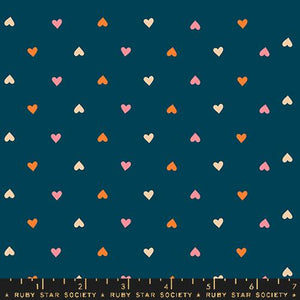 Hearts in Galaxy from Juicy by Melody Miller of Ruby Star Society for Moda Fabrics