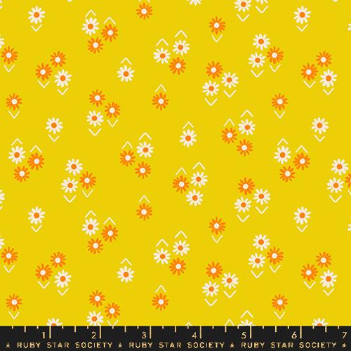 Baby Flowers in Golden Hour from Juicy by Melody Miller of Ruby Star Society for Moda Fabrics