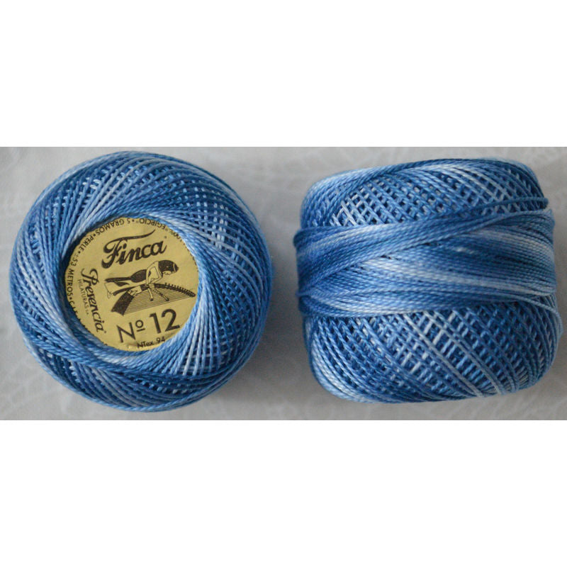 Presencia Perle 12 wt Variegated in Antique Blue - 9655