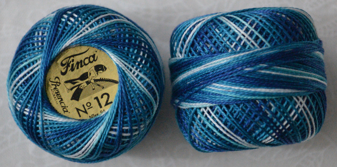 Presencia Perle 12 wt Variegated in Peacock - 9770