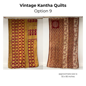 Vintage Kantha Quilts