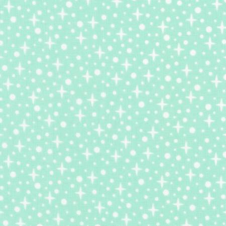 Stars in Ice Frappe by Elizabeth Hartman for Paintbox Fabrics