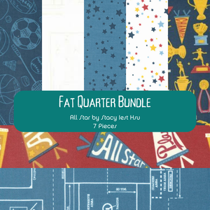 All Star Fat Quarter Bundle (7 FQs) by Stacy Iest Hsu for Moda