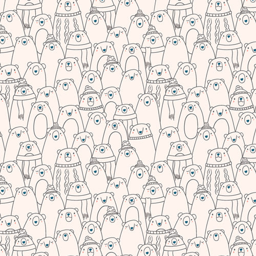 Arctic Tale - Cosy Bears for Art Gallery Fabrics