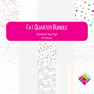 Dovetail Fat Quarter Bundle (15FQs) by FIGO Fabrics