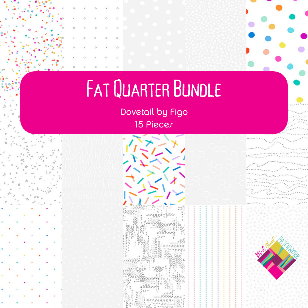 Dovetail Fat Quarter Bundle (15FQs) by FIGO Fabrics