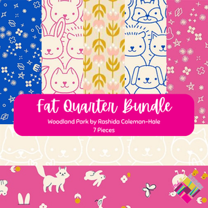 Woodland Park Fat Quarter Bundle (7FQs) by Rashida Coleman-Hale for Ruby Star Society