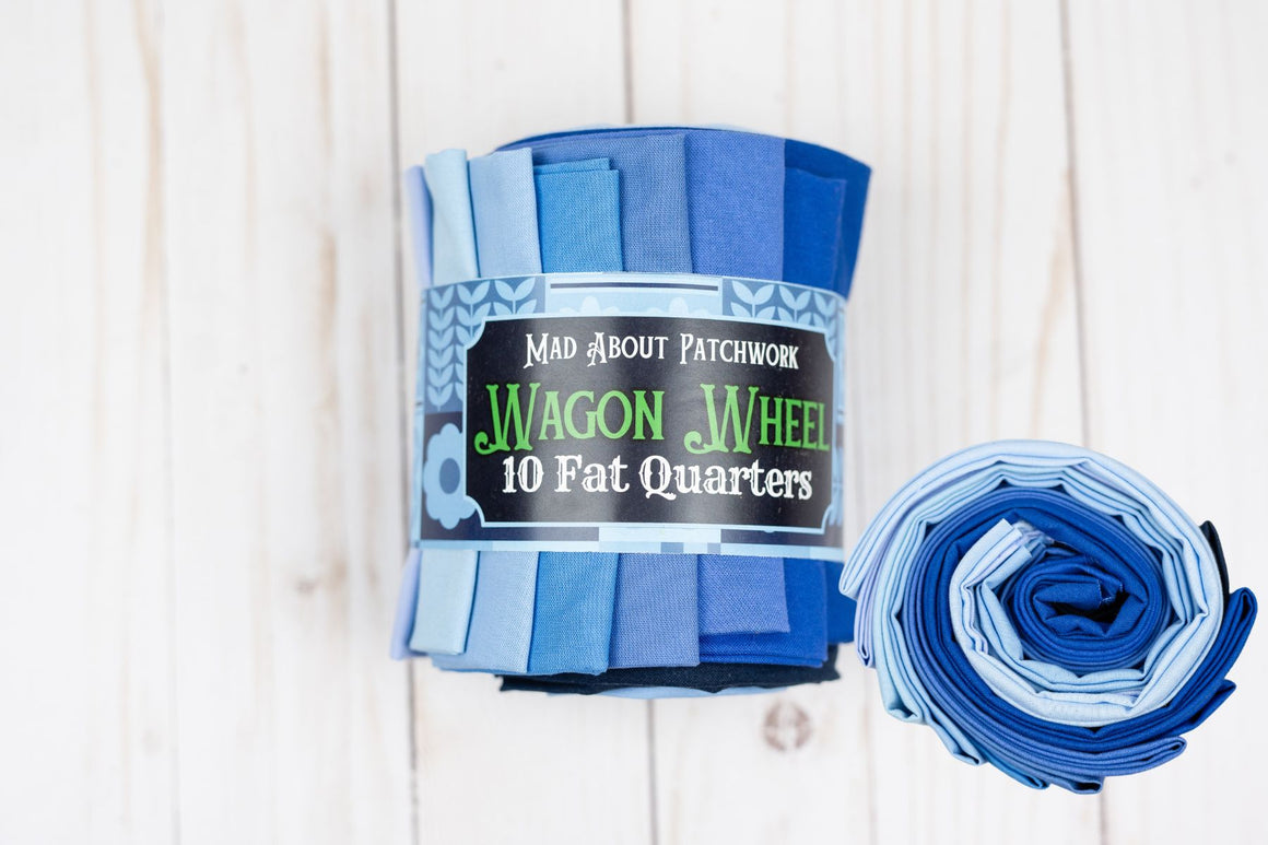 Western Wagon Wheel - Glacial Blue Harmony (green label)