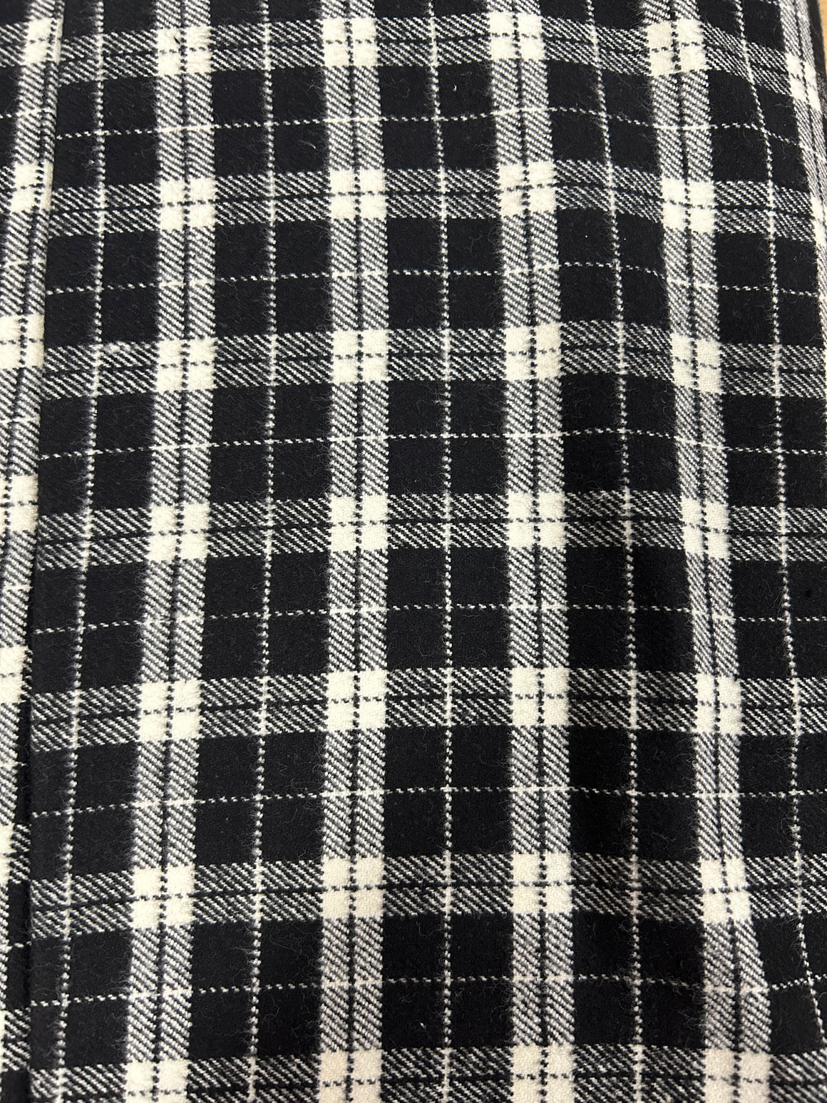 Primo Plaid in Black from Marcus Fabrics