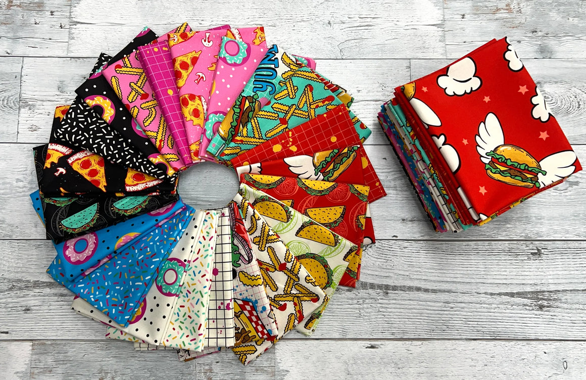 Snack Shack Fat Quarter Bundle - By Crystal Manning for Moda Fabrics