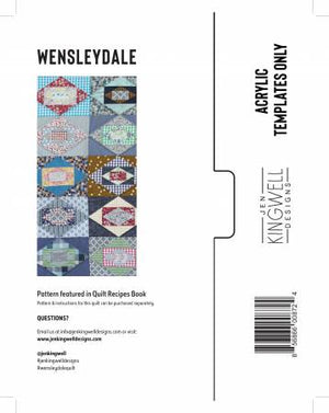 Jen Kingwell — Wensleydale (Acrylic Templates Only)