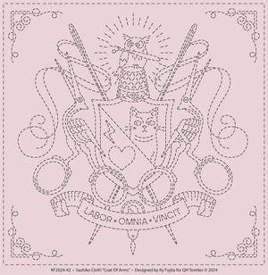 Sashiko Cloth Coat of Arms