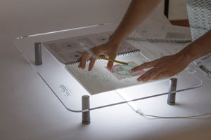 Light Stick - Convert your clear extension table to a light box.