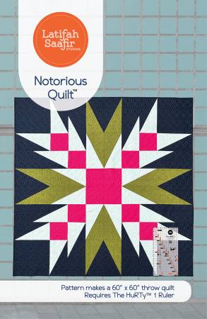 Notorious - Quilt Pattern by Latifah Saafir