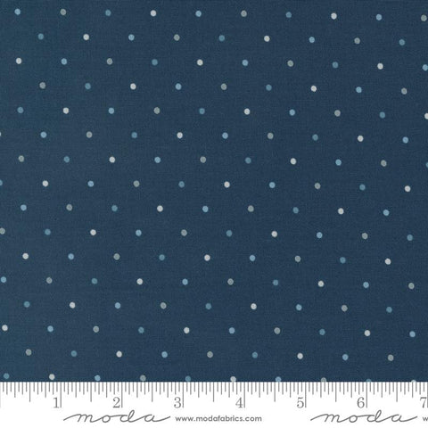 Magic Dot in Midnight by Lella Boutique for Moda