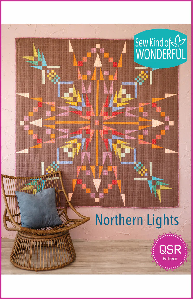 Northern Lights Quilt Pattern by Sew Kind of Wonderful