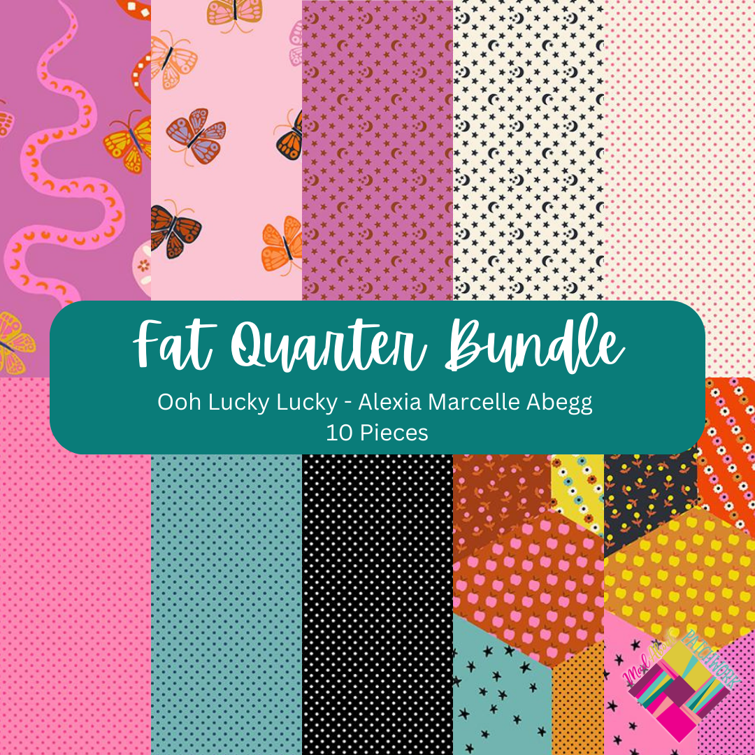 Fat Quarter Bundle  Ooh Lucky Lucky by Alexia Marchelle Abegg of Ruby Star Socity for Moda Fabrics