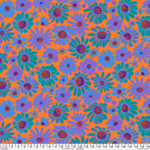 Bloomers in Orange by Brandon Mably for the Kaffe Fassett Collective for Free Spirit Fabrics