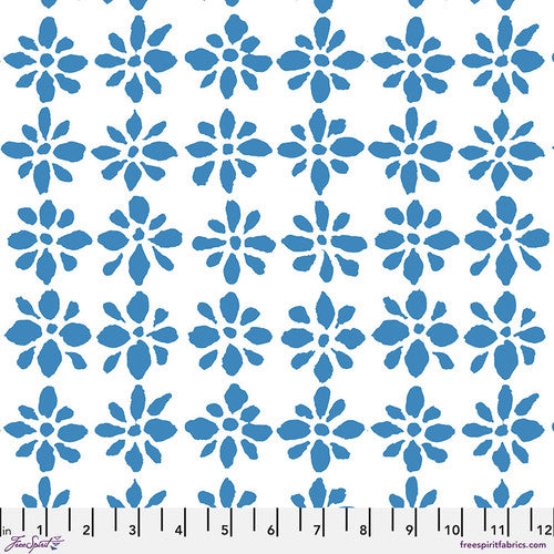 Snow Flower in White by Brandon Mably for the Kaffe Fassett Collective for Free Spirit Fabrics