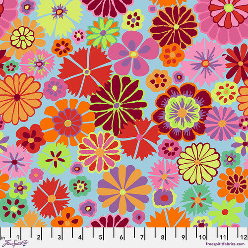 Folk Flower in Pink by Kaffe Fassett for the Kaffe Fassett Collective for Free Spirit Fabrics