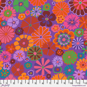 Folk Flower in Red by Kaffe Fassett for the Kaffe Fassett Collective for Free Spirit Fabrics