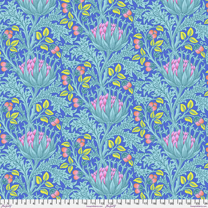 Artichoke - Blue, by Kaffe Fassett x The Original Morris & Co. for Free Spirit Fabrics