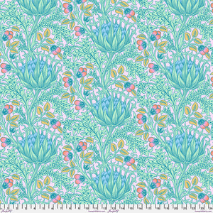 Artichoke - Lavender, by Kaffe Fassett x The Original Morris & Co. for Free Spirit Fabrics