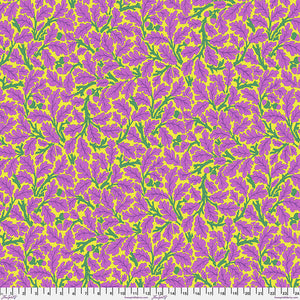 Oak - Violet,  by Kaffe Fassett x The Original Morris & Co. for Free Spirit Fabrics