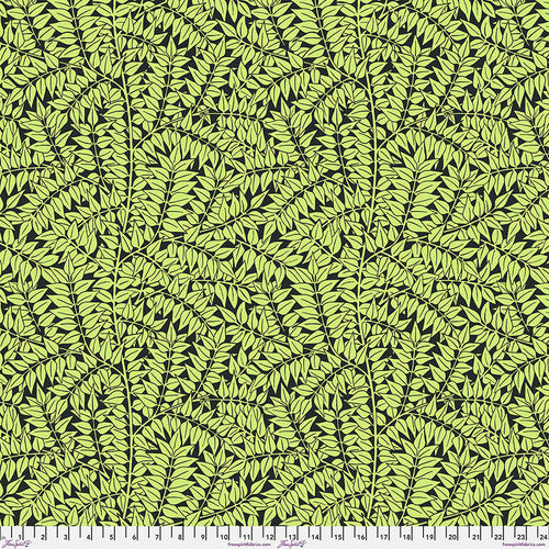 Branches - Black ,  by Kaffe Fassett x The Original Morris & Co. for Free Spirit Fabrics