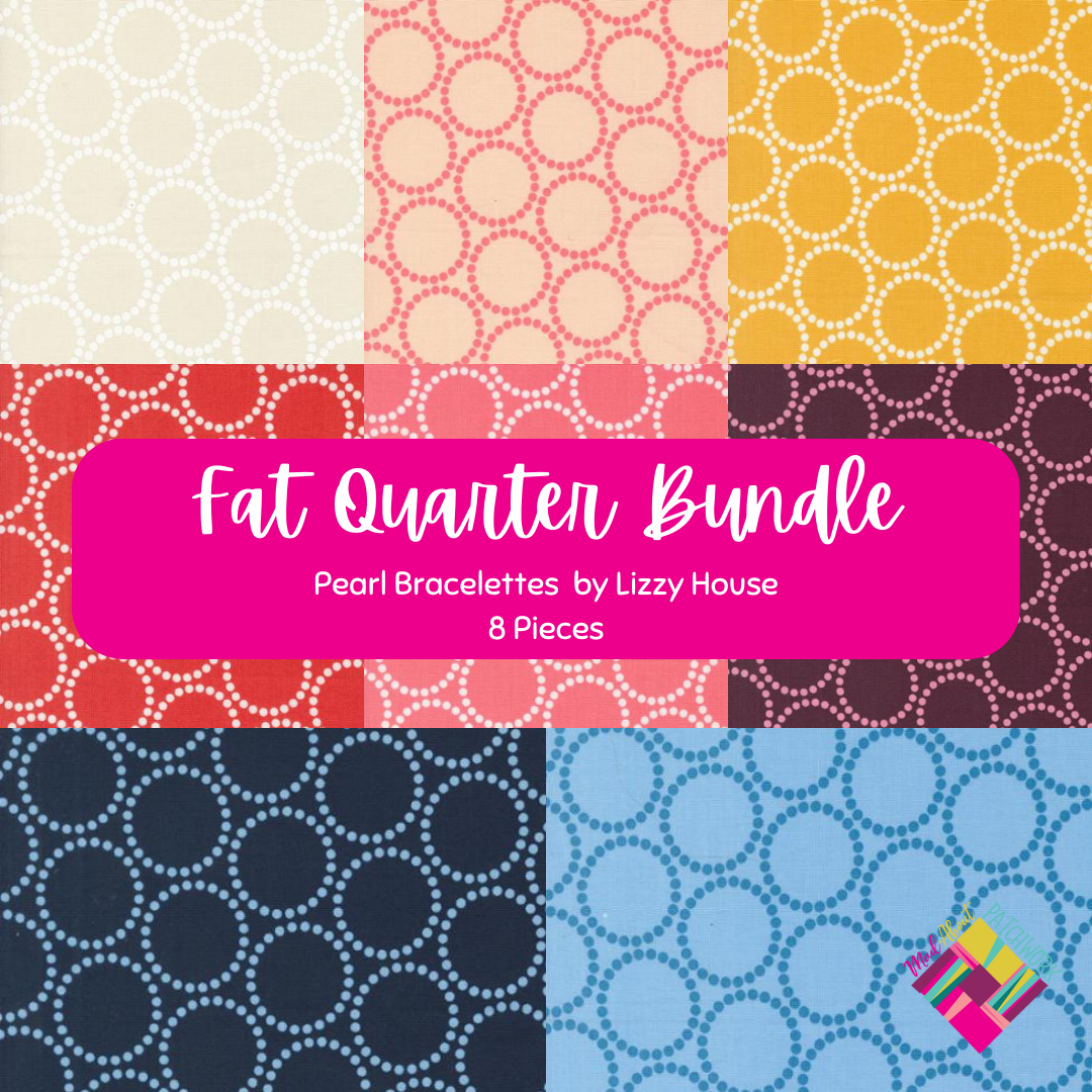 Pearl Bracelets Fat Quarter Bundle by Lizzy House for Love Letters by Moda fabrics