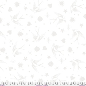 Fairy Flakes XL - Snowfall || Tula's True Colors Quilt Backs