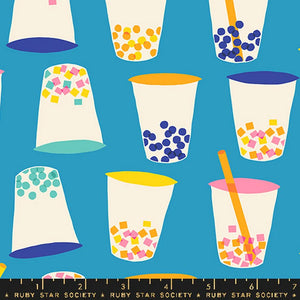 Boba in Cerulean from Eye Candy by Ruby Star Society for Moda Fabrics