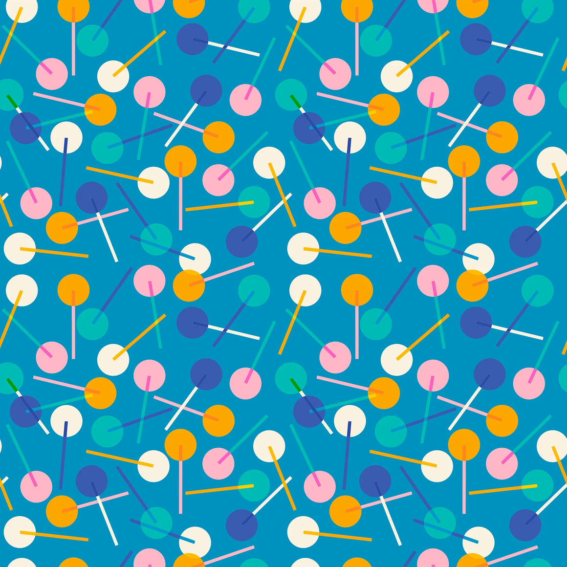 Lollies in Cerulean from Eye Candy by Ruby Star Society for Moda Fabrics