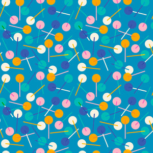 Lollies in Cerulean from Eye Candy by Ruby Star Society for Moda Fabrics