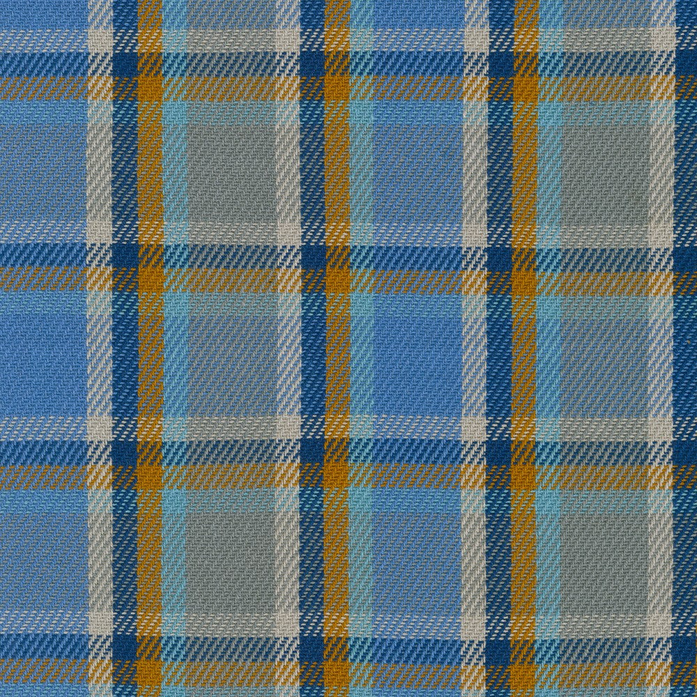 Baja Blanket Plaid in Dusty Blue for Robert Kaufman Fabrics