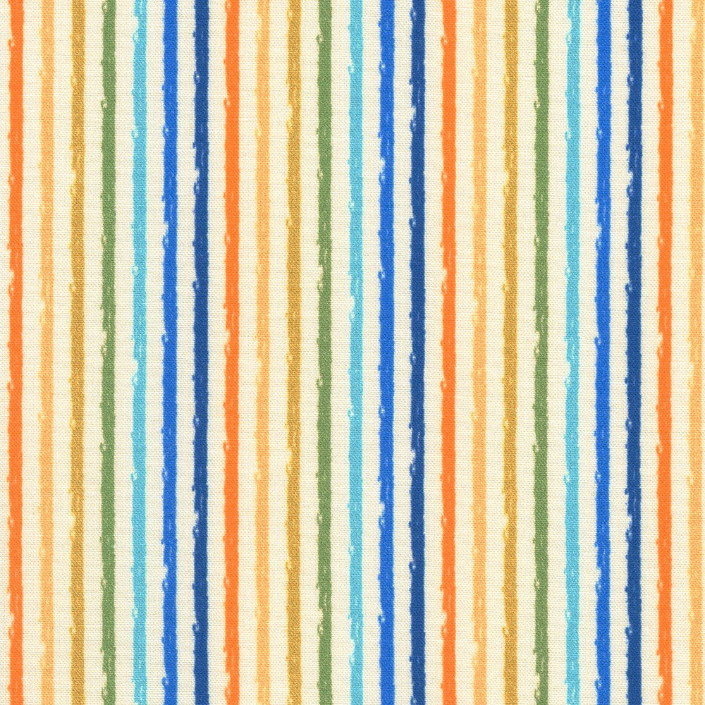 Prehistoric Stripe for Dino Darlings for Robert Kaufman